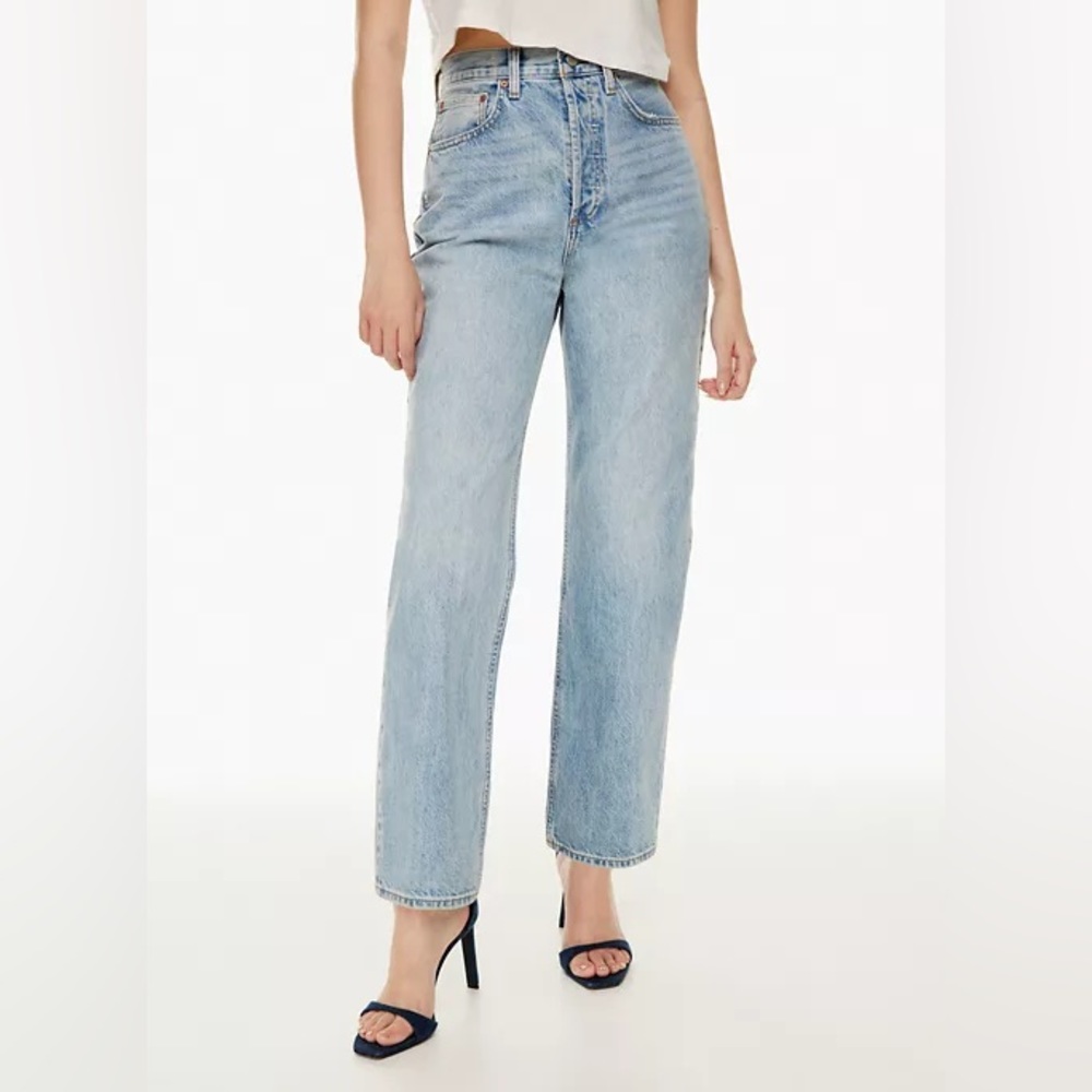 Aritzia Denim Forum Joni High Rise Loose